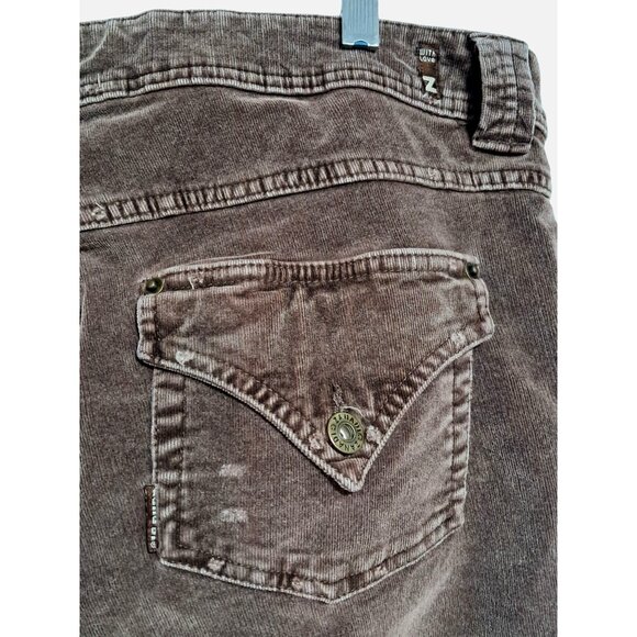 Y2K Zana Di Jeans Bootcut Brown Corduroy Womens Pants Size 22 - Picture 9 of 11